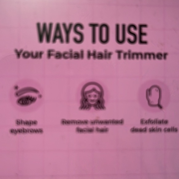 NEW The Beauty Spy Facial Hair Trimmer NEW BNIB 3 pack NEW - Picture 7 of 8